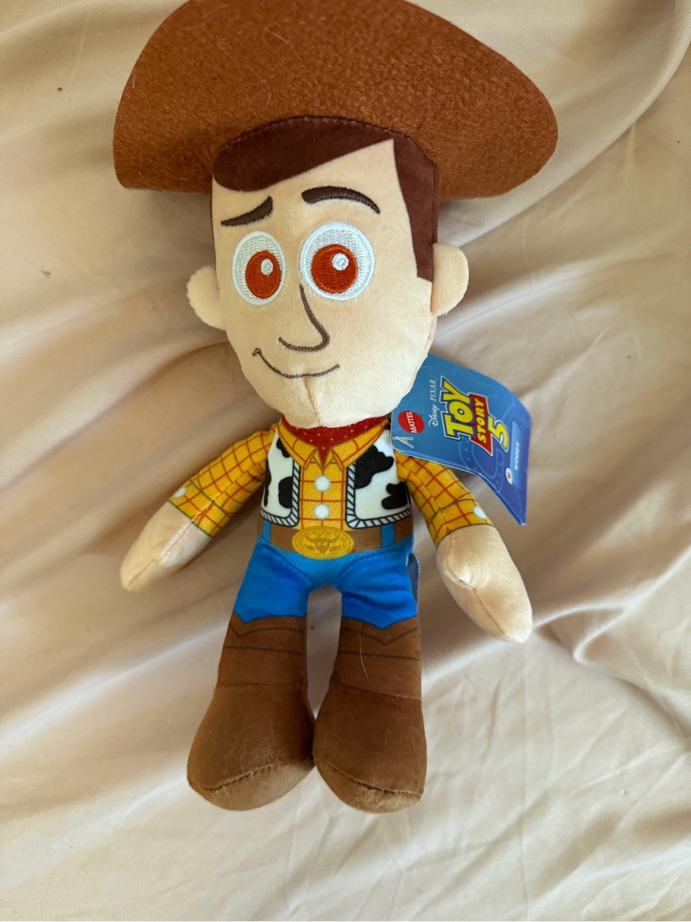 Disney Woody Toy Story Plush NWT Brown & Blue